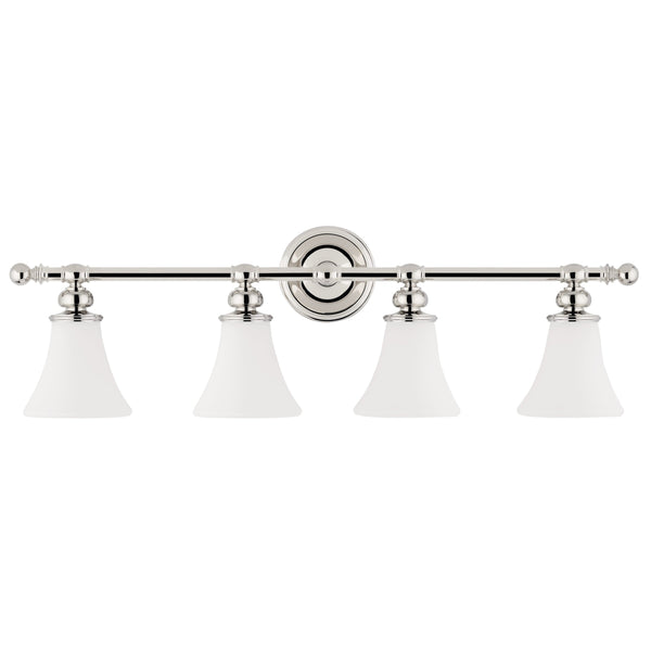 Lighting - Bath And Vanity Weston 4 Light Bath Bracket // Polished Nickel 