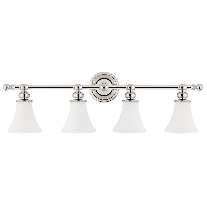 Lighting - Bath And Vanity Weston 4 Light Bath Bracket // Polished Nickel 