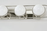 Lighting - Bath and Vanity Amy 3 Light Bath Sconce // Polished Nickel 