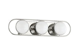 Lighting - Bath and Vanity Amy 3 Light Bath Sconce // Polished Nickel 