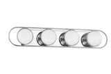 Lighting - Bath and Vanity Amy 4 Light Bath Sconce // Polished Nickel 