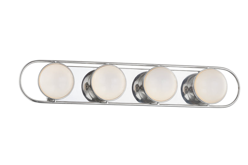 Lighting - Bath and Vanity Amy 4 Light Bath Sconce // Polished Nickel 