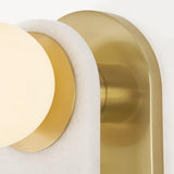 Lighting - Bath and Vanity Zora 1 Light Wall Sconce // Aged Brass 