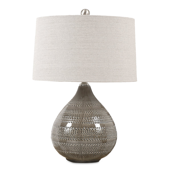 Lighting Batova Smoke Gray Lamp 