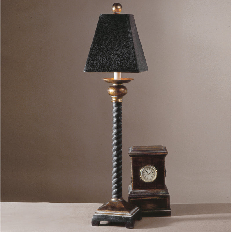 Lighting Bellcord Black Buffet Lamp 