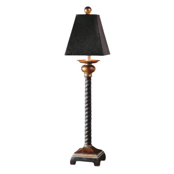 Lighting Bellcord Black Buffet Lamp 