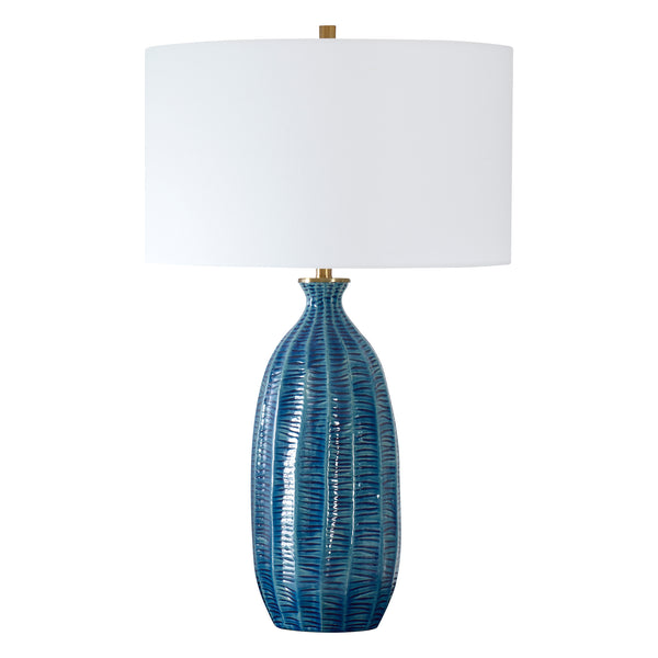 Lighting Bixby Blue Table Lamp 