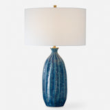Lighting Bixby Blue Table Lamp 