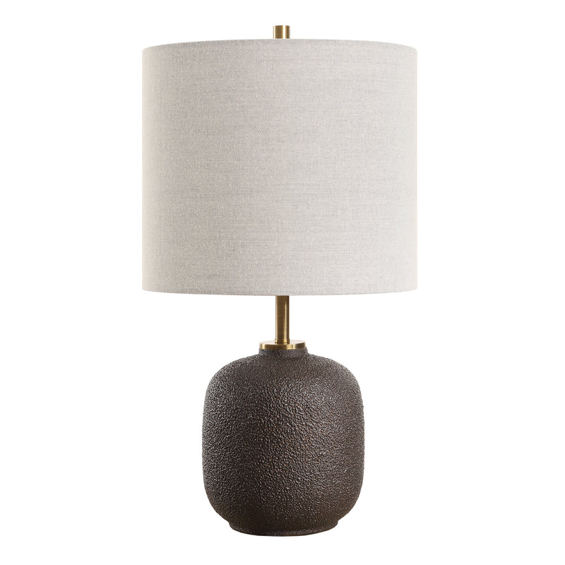 Lighting Blacktop Textured Buffet Lamp 