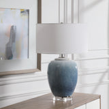 Lighting Blue Waters Ceramic Table Lamp 