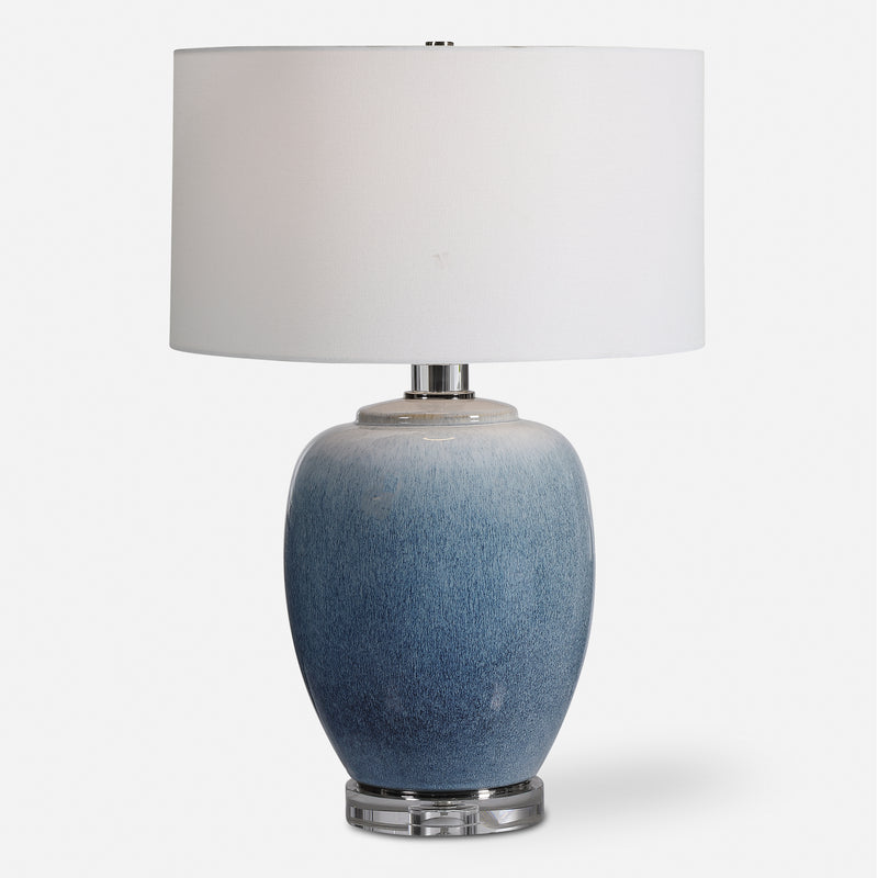 Lighting Blue Waters Ceramic Table Lamp 