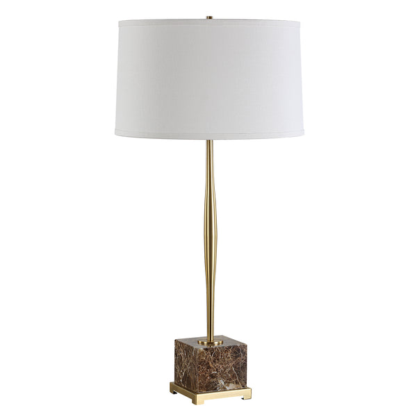 Lighting Booker Thin Brass Table Lamp 