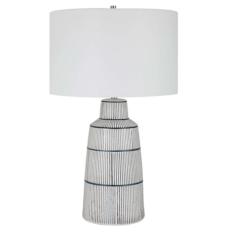 Lighting Breton Nautical Stripe Table Lamp 