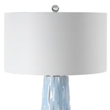 Lighting Brienne Light Blue Table Lamp 