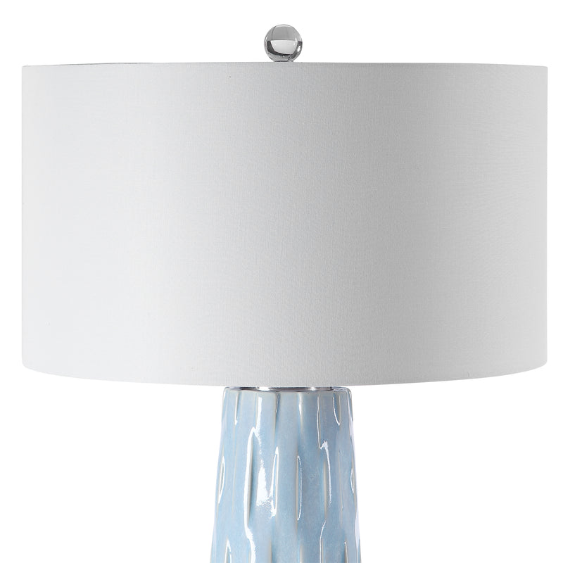 Lighting Brienne Light Blue Table Lamp 