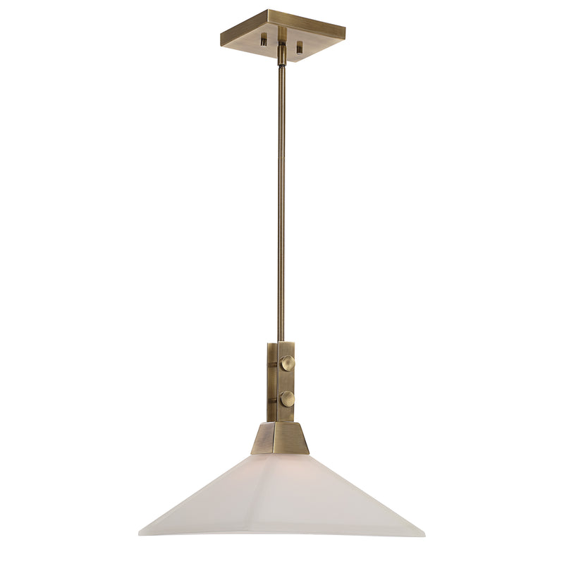 Lighting Brookdale Industrial 1 Light Pendant 