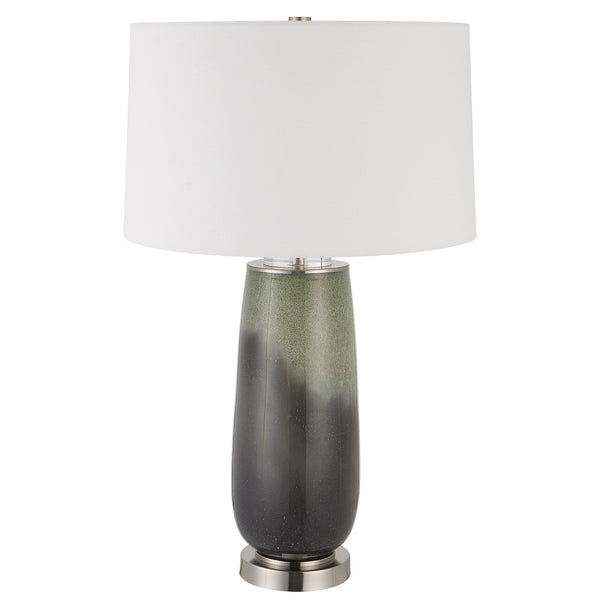 Lighting Campa Gray-Blue Table Lamp 