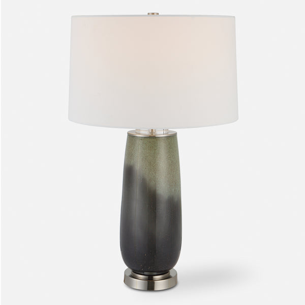 Lighting Campa Gray-Blue Table Lamp 
