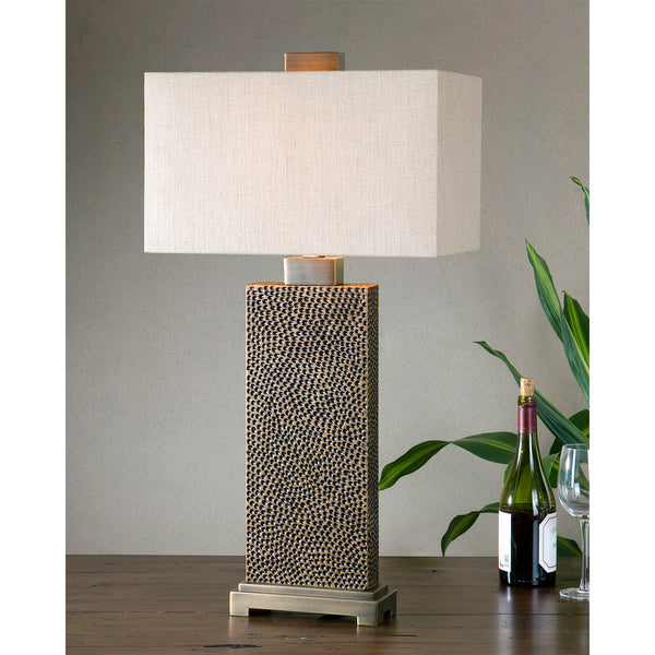 Lighting Canfield Coffee Bronze Table Lamp 