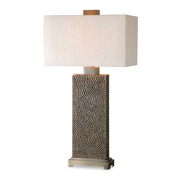 Lighting Canfield Coffee Bronze Table Lamp 