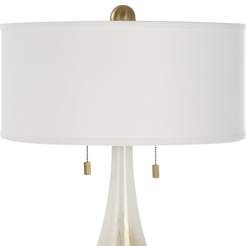 Lighting Cardoni Bronze Glass Table Lamp 