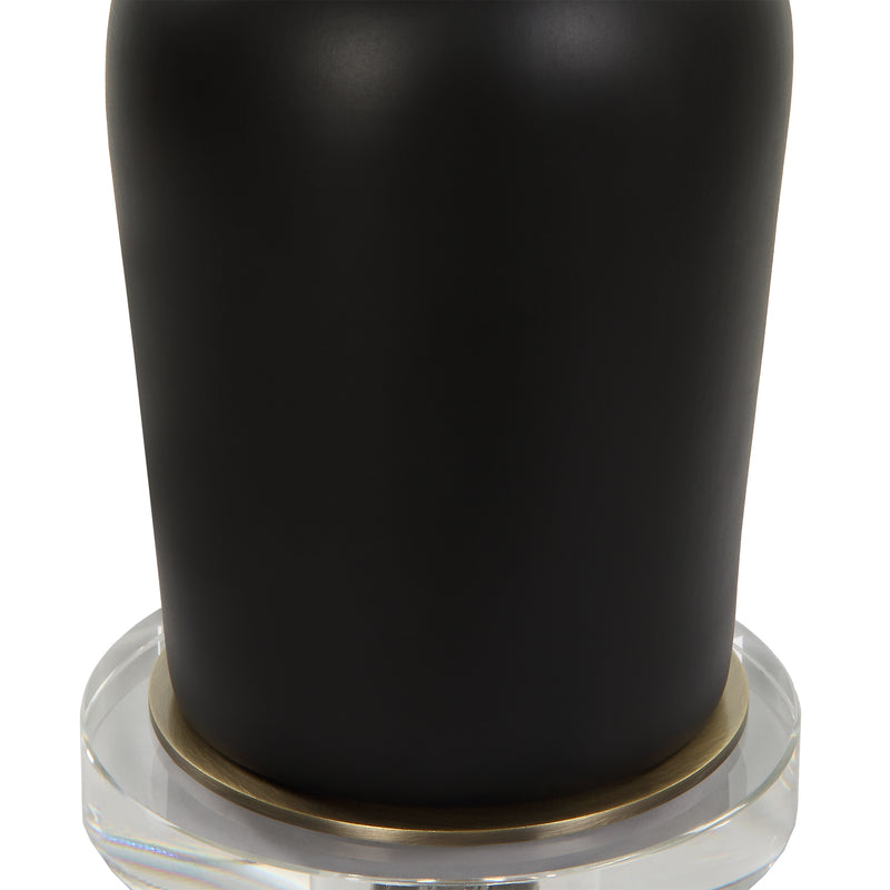 Lighting Caviar Black Table Lamp 