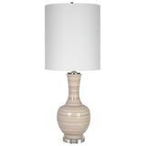 Lighting Chalice Striped Table Lamp 