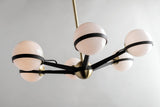 Lighting - Chandelier Ace Chandelier // Textured Bronze Brushed Brass 