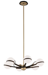 Lighting - Chandelier Ace Chandelier // Textured Bronze Brushed Brass 