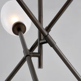 Lighting - Chandelier Alberton 6 Light Chandelier // Black Brass 