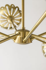 Lighting - Chandelier Alyssa 8 Light Chandelier // Aged Brass 