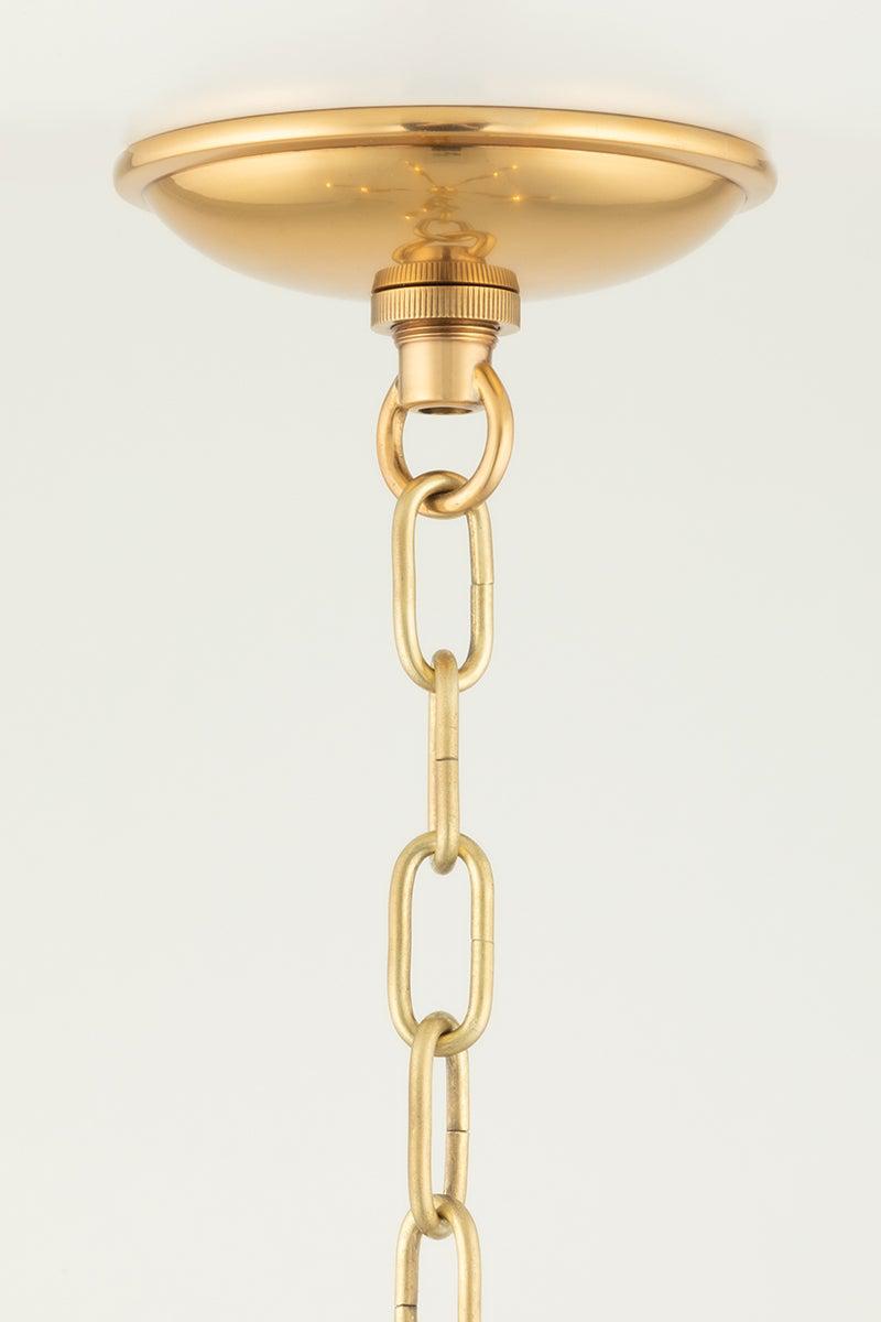 Lighting - Chandelier Amboy 10 Light Chandelier // Aged Brass 