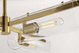Lighting - Chandelier Ariel 4 Light Chandelier // Aged Brass 