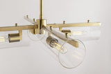 Lighting - Chandelier Ariel 4 Light Chandelier // Aged Brass 