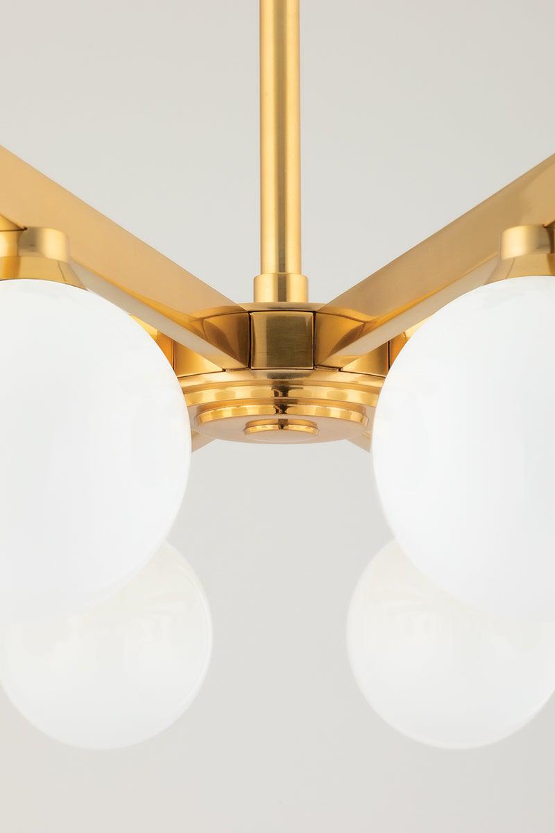 Lighting - Chandelier Astra 14 Light Chandelier // Vintage Brass 