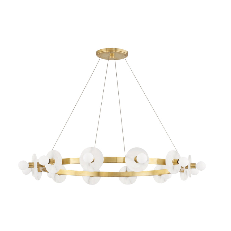 Lighting - Chandelier Austen 12 Light Chandelier // Aged Brass 