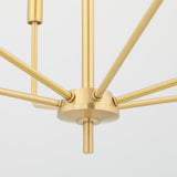 Lighting - Chandelier Bailey 6 Light Chandelier // Aged Brass 