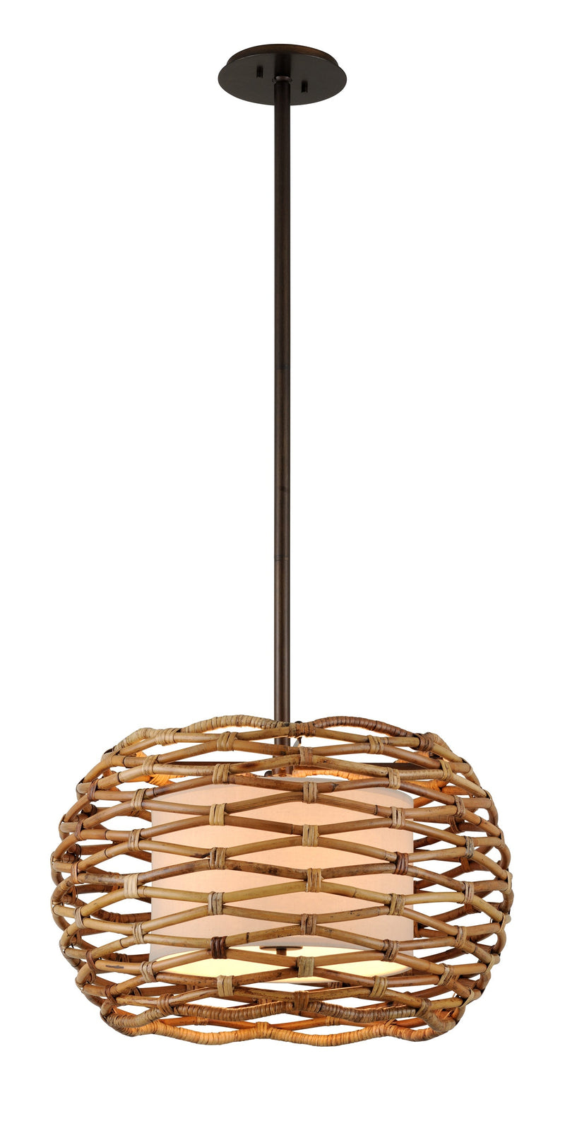 Lighting - Chandelier Balboa 6 Light Chandelier // Bronze 