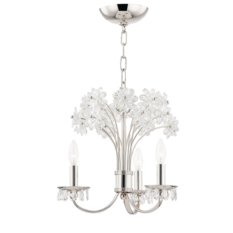 Lighting - Chandelier Beaumont 3 Light Chandelier // Polished Nickel 