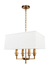 Lighting - Chandelier Berwick 4 Light Chandelier // Aged Brass 