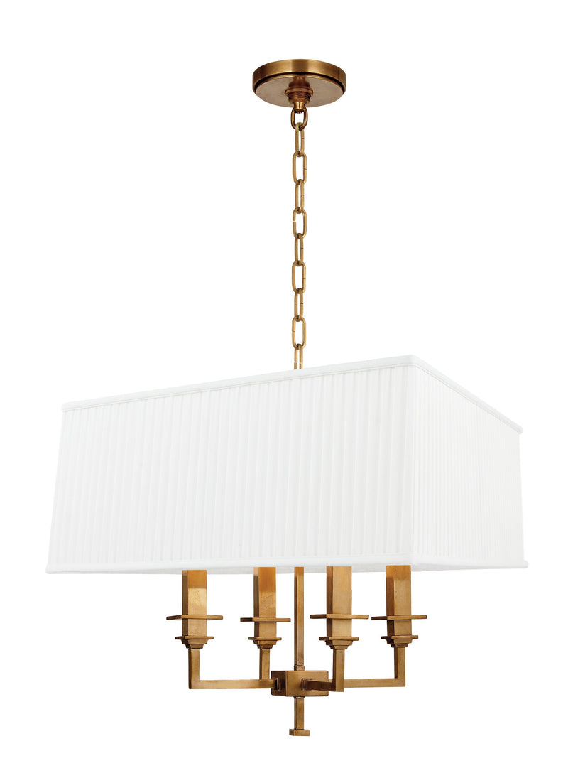 Lighting - Chandelier Berwick 4 Light Chandelier // Aged Brass 