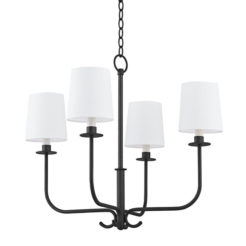 Lighting - Chandelier Bodhi 4 Light Chandelier // Forged Iron 