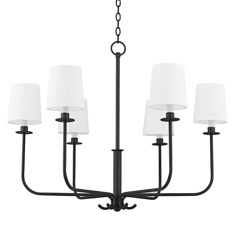 Lighting - Chandelier Bodhi 6 Light Chandelier // Forged Iron 