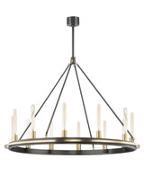 Lighting - Chandelier Chambers 12 Light Pendant // Aged Old Bronze 