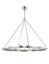 Lighting - Chandelier Chambers 12 Light Pendant // Polished Nickel 