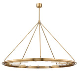 Lighting - Chandelier Chambers 15 Light Pendant // Aged Brass 