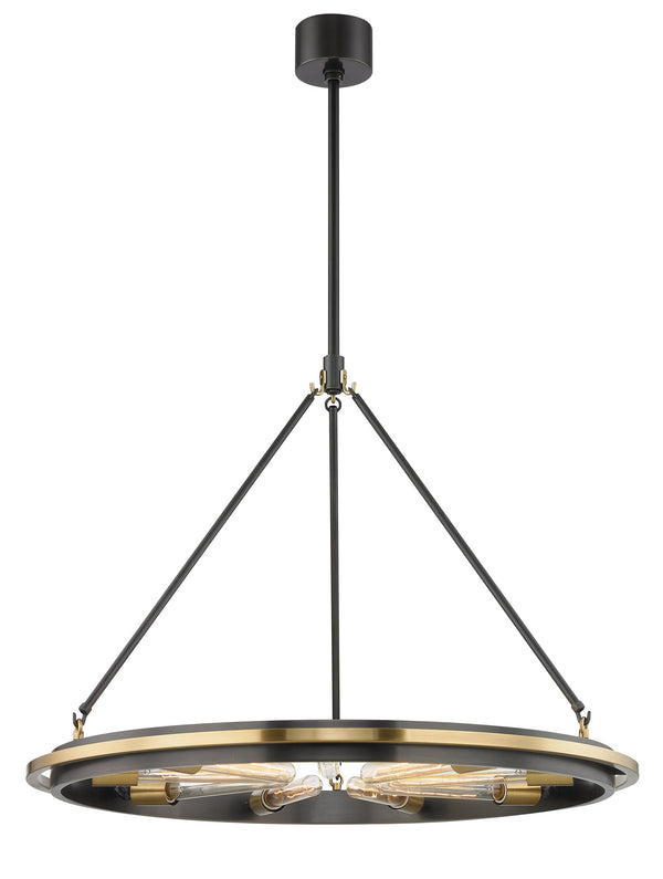 Lighting - Chandelier Chambers 9 Light Pendant // Aged Old Bronze 