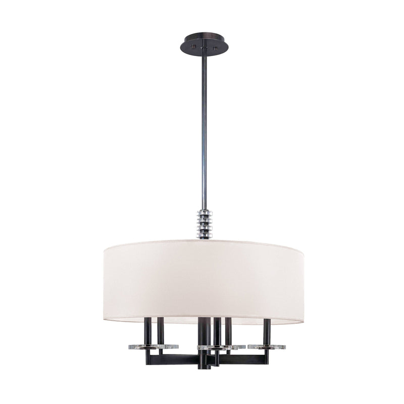 Lighting - Chandelier Chelsea 5 Light Chandelier // Polished Nickel 