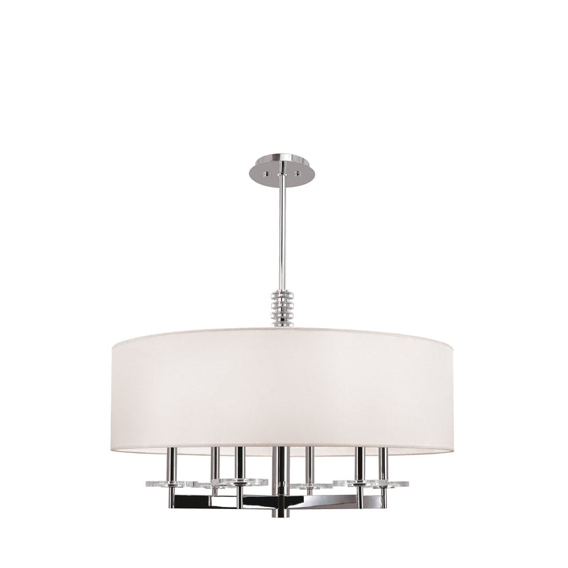 Lighting - Chandelier Chelsea 6 Light Chandelier // Polished Nickel 