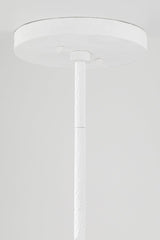 Lighting - Chandelier Chisel 8 Light Chandelier // White Plaster 